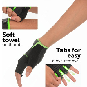 Gants de cyclisme mi-doigts personnalisés pour hommes et femmes, sport en plein air, respirants, antidérapants, compatibles avec les écrans tactiles - Product Image 5