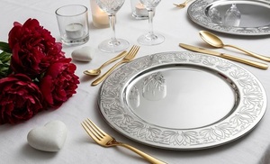 Classic Metal Charger <b>Plate</b> Designed For Luxury Restaurant Service Wedding Table Styling And Home Decoration - Product Image 3