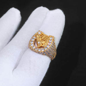 Bague Chevalière Tête de Cheval en Argent 925 pour Homme avec Diamant de Laboratoire – Bijou Équestre Audacieux, Luxe et Tendance – Idée Cadeau - Product Image 4