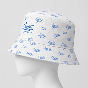 Fabricante de Sombreros de Pescador con Logotipo Personalizado Premium, Gorras de Sol con Impresión por Sublimación de Alta Calidad, Algodón Blanco, Unisex, Estilo Urbano - Product Image 6