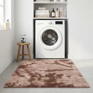 Luxurious Eco-Friendly Cotton Overdye Washable Woven Bathmat Area Rug <b>Set</b> Natural Bathrooms Bedrooms Home Decor Medium Pile 6mm - Product Image 1