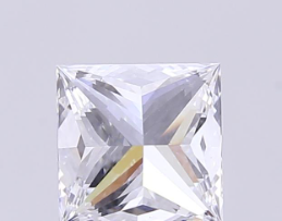 Diamante Cultivado en Laboratorio Ilois de 1.50 CT, Corte Princesa, Color D, Claridad VS1, Tipo CVD IIa, Certificado IGI para Joyería - Product Image 4
