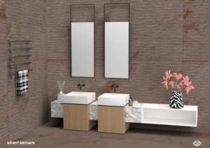 Carrelage en porcelaine émaillée design 600x1200mm 60x120cm 24x48 pouces Grand format Surface décorative pour intérieurs contemporains - Product Image 3