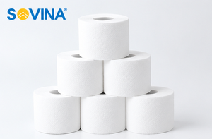 กระดาษทิชชู่ห้องน้ำ เยื่อกระดาษบริสุทธิ์ 2 ชั้น 100 กรัม (25 ม. * 114 มม.) 229 แผ่น/ม้วน x 36 ม้วน/กล่อง - Product Image 5