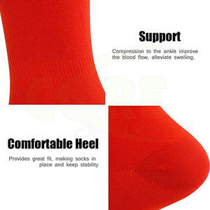 High Quality American Football <b>Socks</b> Elastic Knee Length Breathable Sports <b>Socks</b> Comfortable Athletic Wear Custom Manufacturing - Product Image 2