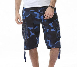 Shorts Cargo Homme Haute Qualité 2026 – Nouveauté Style Jean Multi-Poches pour l'Été, Sport et Décontracté - Product Image 2