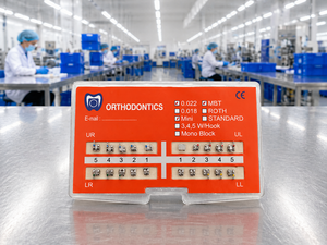 เครื่องมือจัดฟันโลหะชุบทองแบบมืออาชีพ ความแม่นยำสูง รุ่น Gold Series ได้รับการรับรองมาตรฐาน CE ระดับ Class I - Product Image 3