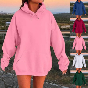 Sudadera con Capucha Extra Grande Personalizada para Mujer, Sudadera de Alta Calidad, Transpirable, Estilo Urbano para Invierno - Product Image 4