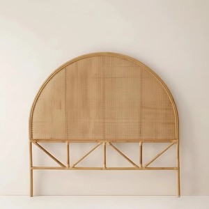Cabecero de Ratán Rústico Personalizado de Alta Calidad para Muebles de Dormitorio Modernos, Tamaños King y Queen, Uso en Hoteles y Apartamentos, Hecho en Vietnam - Product Image 6