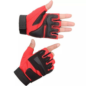 Guantes de levantamiento de pesas con presillas para los dedos y almohadillas de agarre seguras para ejercicios pesados en el gimnasio, precio al por mayor - Product Image 3