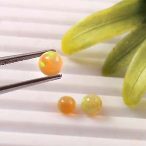 10mm Natural Yellow Opal Smooth Round <b>Balls</b> Healing <b>Crystal</b> Spheres Loose Gemstone Jewelry Making Wholesale Lot - Product Image 2