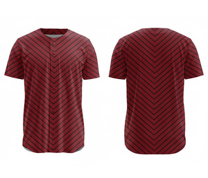 Camiseta de Béisbol Personalizada para Equipo – Tela de Calidad Premium |   Uniforme de Béisbol para Equipo con Logotipo y Números Personalizados |   Base de Poliéster Transpirable - Product Image 2