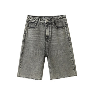 Comfortable Mid Rise Casual <b>Drawstring</b> <b>Jeans</b> Shorts for <b>Men</b> Hot Shorts 100% Cotton Quick Dry Modern Look Daily Outdoor - Product Image 5
