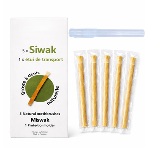 ไม้จิ้มฟันธรรมชาติแบบสุญญากาศ PEELU MISWAK/SEWAK/SIWAK ช่วยทำความสะอาดฟัน กำจัดเชื้อโรค/แบคทีเรีย ได้รับการรับรองจาก PCSIR - Product Image 2