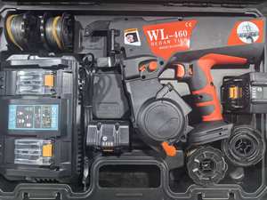 เครื่องผูกเหล็กเส้นลวดคู่แบตเตอรี่ Li-ion เครื่องมือแบบพกพาอัตโนมัติ - Product Image 2