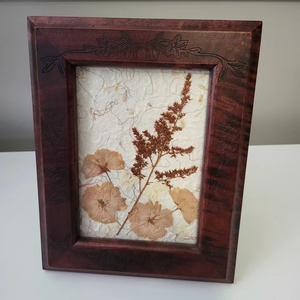 Cadre photo en bois artisanal élégant, style classique moderne rustique, décoration intérieure, fabrication artisanale, cadre en bois écologique de haute qualité - Product Image 1