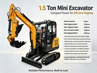 CASDE Mini Excavator Crawler Kompak 2 Ton dengan Pompa Hidrolik PLC, Motor & Gearbox untuk Penggunaan Konstruksi dan Pertanian yang Efisien Tinggi