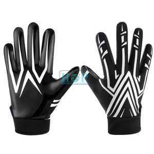 Gants de football gaélique pour hommes avec paume antidérapante de qualité supérieure, tissu extensible respirant, ajustement sûr du poignet pour l'entraînement et les matchs - Product Image 1