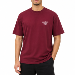 เสื้อยืดโอเวอร์ไซส์ ยูนิเซ็กซ์ ผ้าคอตตอนหนา 280 GSM 100% คอตตอน ไซส์พลัส  แบบเรียบ ย้อมสีธรรมชาติ เป็นมิตรกับสิ่งแวดล้อม - Product Image 2