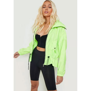Hot Selling Windproof Zip-Up <b>Lightweight</b> Breathable <b>Jacket</b> High Quality Fashionable Zipper Closure Windbreaker <b>Jackets</b> - Product Image 4