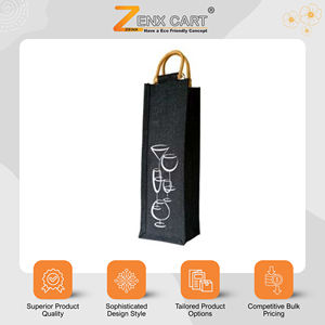 Bolsas de Vino de Yute de Excelente Calidad, Personalizables en Tamaños y Diseños, Ideales para Regalos Empresariales a Precio de Mayoreo - Product Image 2