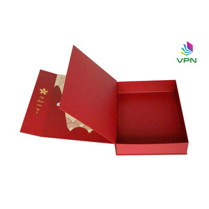 Hot Selling High-End Luxury Kraft Gift <b>Box</b> Hard Folding and Foldable <b>Design</b> for Tet Holiday Paper <b>Packaging</b> - Product Image 1