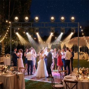 Supporto per luci da palco pieghevole da 8,7 piedi, traliccio metallico regolabile in altezza da 10 piedi per DJ, matrimoni, concerti, attrezzatura per illuminazione da 4,6-8,7 piedi - Product Image 2