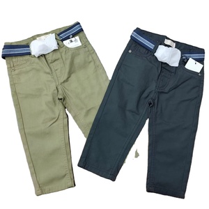 กางเกงเด็กผู้ชายขายาวกางเกงขาสั้นขาบานแบบมีความสุข1-8yrs สั่งทำน้ำหนักตัวมากระบายอากาศได้สีดำมีบริการ OEM - Product Image 3