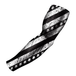 Manchons de compression personnalisés à séchage rapide, anti-plis, respirants, imprimés par transfert thermique, unisexes, pour le basketball, le cyclisme et le sport - Product Image 6