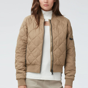 Long Sleeve Winter Warm Adult Size <b>Women</b> Bomber <b>Jacket</b> Hot Sale Custom OEM Design <b>Women</b> Bomber <b>Jacket</b> - Product Image 2