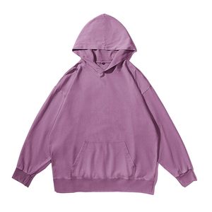 Hysaf Apparels Sudadera con capucha personalizada con cremallera doble, de felpa francesa gruesa, con lavado a la piedra y efecto descolorido por el sol - Product Image 2