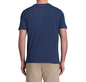 T-shirts pour hommes à manches courtes confortables personnalisés de haute qualité en coton évacuant l'humidité en gros motif imprimé maillot de conception vierge - Product Image 4