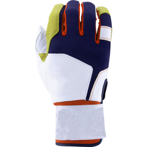 Guantes de Béisbol de Cuero Genuino con Logotipo Personalizado, Guantes de Bateo de Béisbol con Puño Largo, Personalizables OEM, Gran Venta - Product Image 1