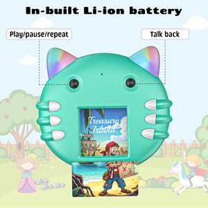 Robot jouet éducatif interactif STEAM Story Kitty en plastique écologique de qualité supérieure pour enfants, avec fonction de racontage d'histoires par IA - Product Image 4
