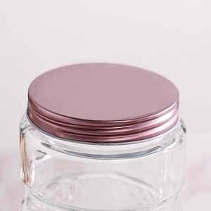 Juego de frascos de vidrio de diseño moderno, frascos herméticos de 750 ml, recipientes de almacenamiento para cocina, frascos de vidrio para alimentos, frascos para velas con tapa - Product Image 5