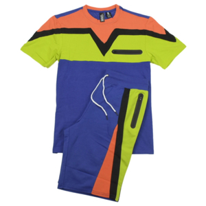 Ensemble de shorts d'été décontractés pour hommes, logo personnalisé, marque privée, écologique, respirant - Product Image 3