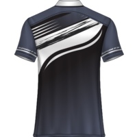 Camiseta de Cricket Personalizada de Otoño para Jugadores y Aficionados, Transpirable, 100% Poliéster, Resistente al Agua, de Secado Rápido, con Estampado por Transferencia de Calor