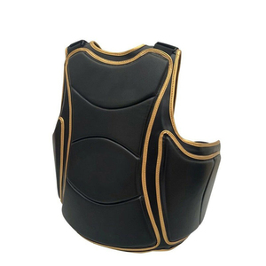 Protection de poitrine de qualité supérieure pour l'entraînement de MMA et de boxe, protection intégrale de la poitrine, équipement de protection absorbant les chocs avec sangles réglables - Product Image 3