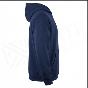 Sweat à capuche gaufré pour homme North Approach, couleur unie, poche avant, coupe décontractée, idéal pour l'automne - Product Image 3
