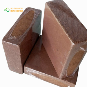 Bloque de Turba de Coco de Bajo Contenido Electrolítico (EC) de Primera Calidad al por Mayor, Sustrato Natural para Cultivo sin Suelo y Cultivos de Alto Rendimiento - Product Image 1