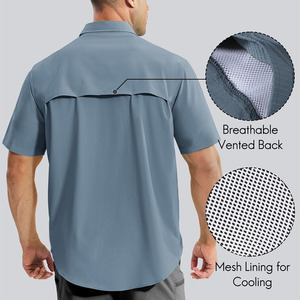 Camisetas de Pesca de Alto Rendimiento para Hombre, Tejido Suave al Tacto, el Mejor Producto en Camisetas de Pesca para Hombre - Product Image 2