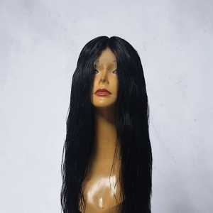 Perruque complète 26 pouces 100% cheveux humains Remy indiens, ondulation naturelle, Lace Front, qualité supérieure, densité moyenne, Taz Hair Bd, perruque sans colle - Product Image 5