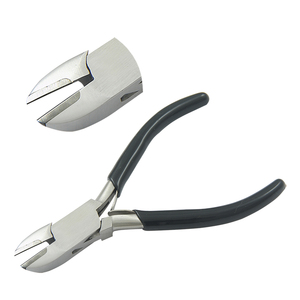 Side Cutter With TC Jaws Size 115mm With Double <b>Leaf</b> Spring & PVC Handles Jewelry Making DIY Crafts Wire Cutting Plier - Product Image 1