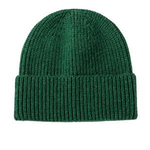 <b>Men</b> Beanies Warm Cuffed Knit <b>Hat</b> Soft Acrylic Blend Fabric Comfortable Flexible <b>Winter</b> Headwear for Casual Fashion Streetwear - Product Image 1