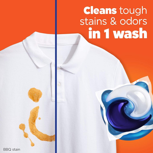 สำหรับ Tide PODS 112 แคปซูล ผงซักฟอกแบบเม็ด 3-in-1 ขจัดคราบ กำจัดกลิ่น ปกป้องสีผ้า ใช้ได้กับเครื่องซักผ้า HE กลิ่น Meadow - Product Image 6