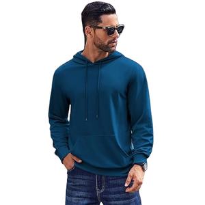 เสื้อฮู้ดแบบสวมหัวสำหรับผู้ชายมาใหม่เสื้อฮู้ดขนแกะ220กรัมเสื้อมีฮู้ดพิมพ์ลายโอเวอร์ไซส์มีโลโก้ของตัวเอง - Product Image 1