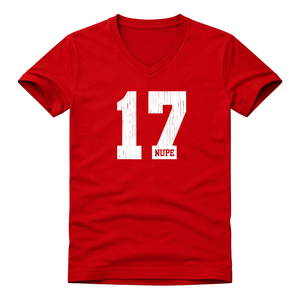 T-shirt à col en V Kappa Alpha Psi numéro 17, vêtements de fraternité grecque avec motif audacieux, confort premium et coupe élégante - Product Image 4