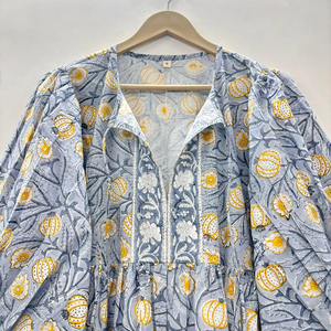 เดรสลำลองผู้หญิง ผ้าทอ 100% คอตตอน สีพื้น แขนสั้น ทรงเอ็มไพร์ เอวสูง ทรงเบบี้ดอลล์ โอเวอร์ไซส์ คอวี ทรงหลวม ใส่ได้ทุกโอกาส - Product Image 2