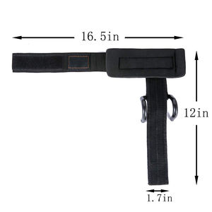 Gancho antideslizante para levantamiento de pesas con logotipo propio, para entrenamiento de fuerza y soporte muscular, gancho para barra de levantamiento de pesas, precio al por mayor - Product Image 6