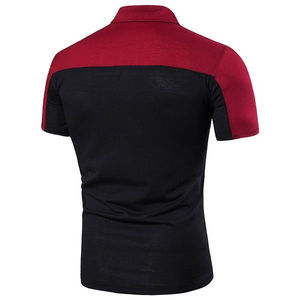 เสื้อโปโลสีพื้นสำหรับผู้ชายไซส์ใหญ่ เสื้อโปโลผู้ชายใส่หน้าร้อน แขนสั้น ระบายอากาศได้ดี OEM 2026 - Product Image 4